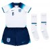 Inghilterra Jordan Henderson #8 Prima Maglia Bambino Mondiali 2022 Manica Corta (+ Pantaloni corti)